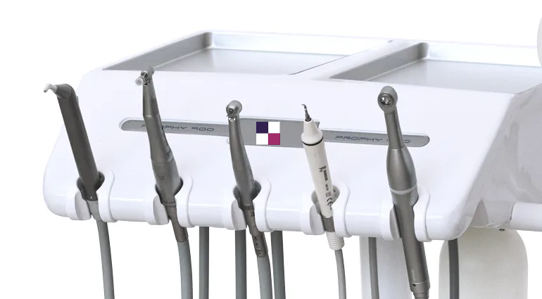 Jubiläumsangebot Prophylaxe Strahlgerät für versch. Kupplungssysteme an Ihrem Zahnbehandlungsgerät