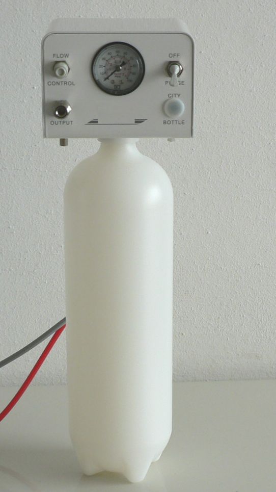 Wassersystem mit EINER 2 Liter Flasche anschlussfe