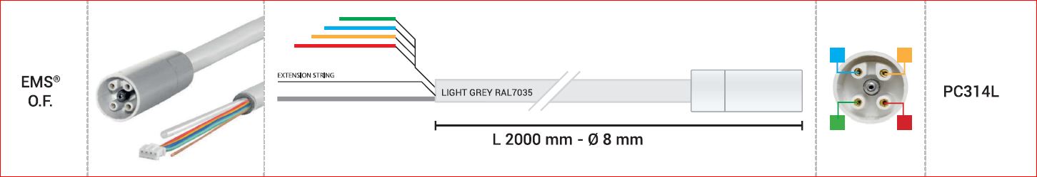 Instrumentenschlauch Scaler LED E-kompatibel