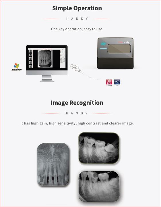 Röntgenscanner PSP-Scanner für Intra- und extraorale Speicherfolien